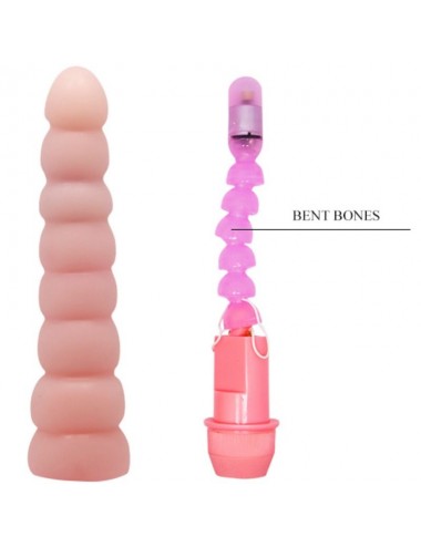FLEXI VIBE SENSUAL SPINE VIBRADOR FLEXIBLE 19 CM