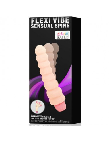 FLEXI VIBE SENSUAL SPINE VIBRADOR FLEXIBLE 19 CM