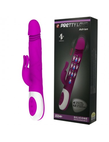 PRETTY LOVE ADRIAN VIBRATORE FUNZIONE DI ROTAZIONE E SU E GIÙ