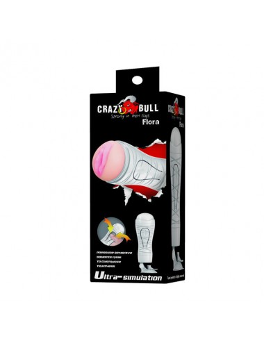 CRAZY BULL FLORA Suction MASTURBATOR FIGA