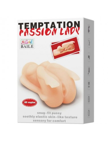 TEMPTATION PASSION LADY MINIMASTURBADOR MASCULINO SNUG FIT PUSSY