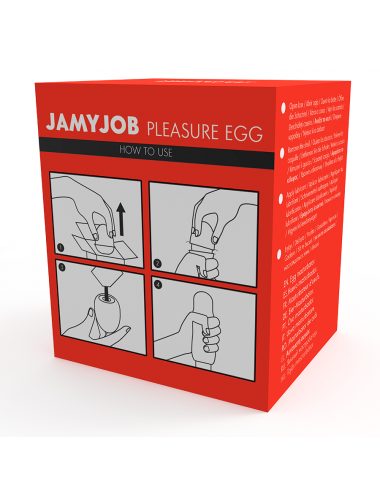 JAMYJOB MASTURBATORE UOVO VERSIONE ROSSA DISCRETT