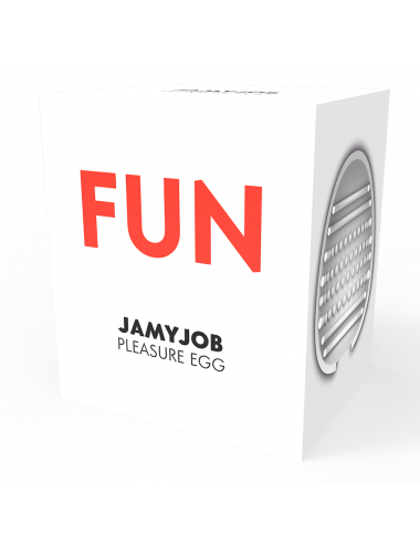 JAMYJOB MASTURBATORE UOVO WHITE EDITION DISCRETT