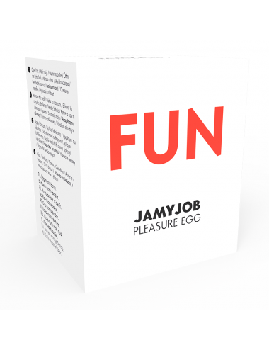 JAMYJOB MASTURBATORE UOVO WHITE EDITION DISCRETT