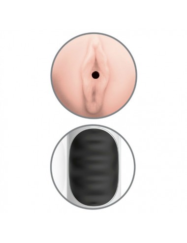 PIPEDREAM EXTREME TOYZ MEGA GRIP VAGINA MASTURBATOR VIBRATORE
