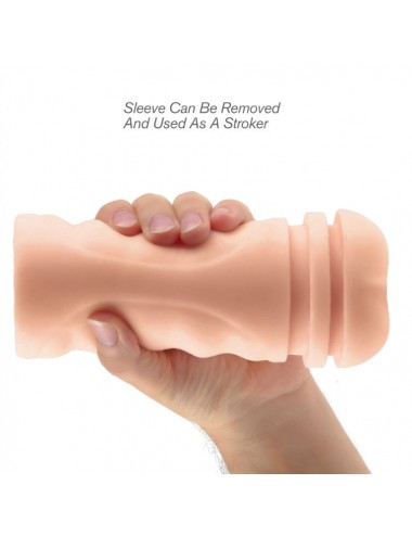 PIPEDREAM EXTREME TOYZ MEGA GRIP VAGINA MASTURBATOR VIBRATORE