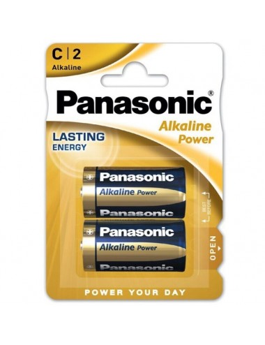 BATTERIA BRONZO PANASONIC C LR14 2 UNITÀ