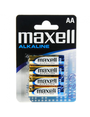 BATTERIA MAXELL AA LR6 BLISTER * 4 EU