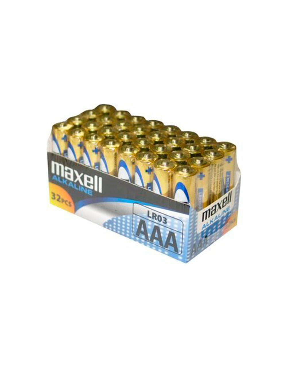 BATTERIA MAXELL AAA LR03 PACK * 32 UDS