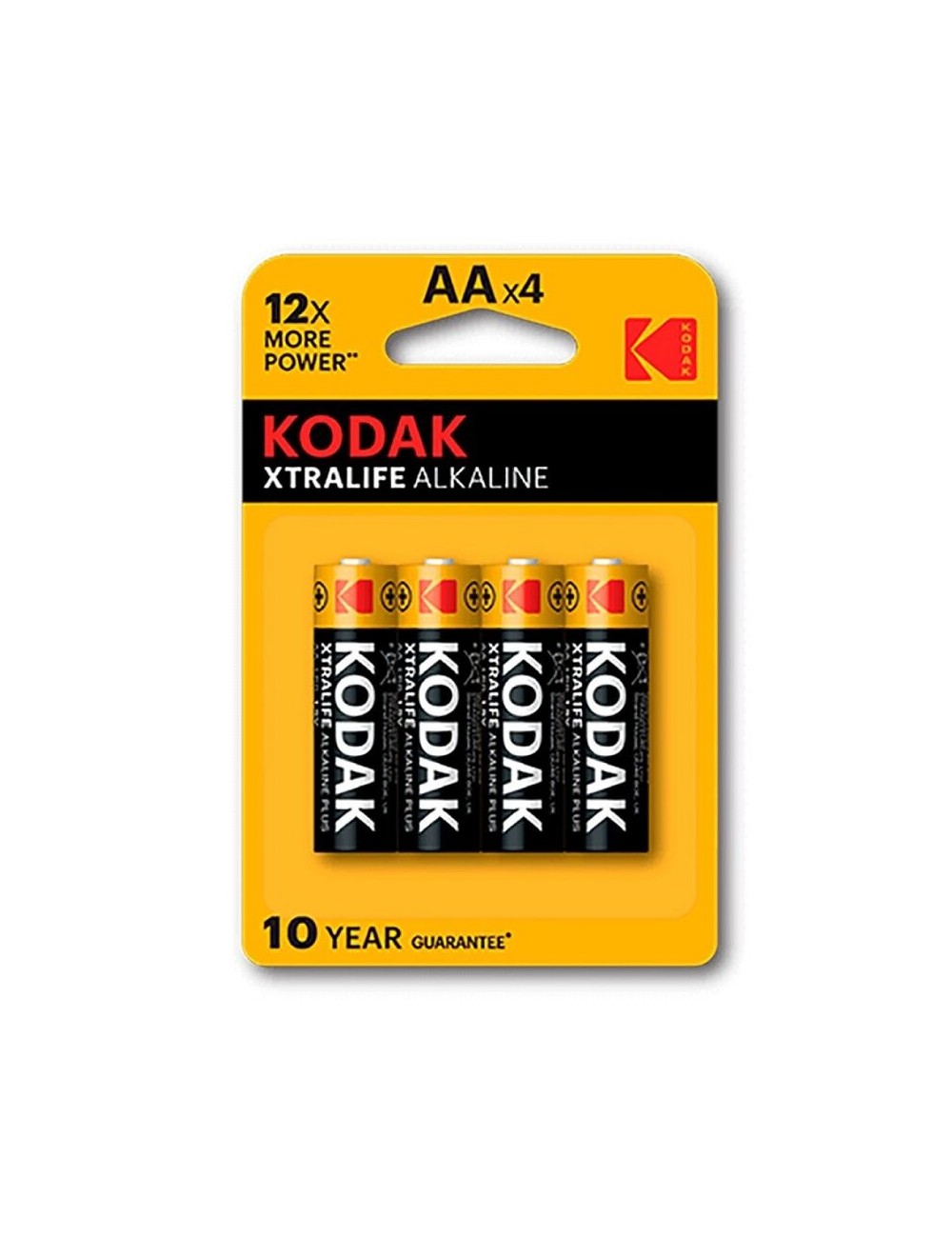 BATTERIA ALCALINA KODAK XTRALIFE AA LR6 BLISTER * 4 BATTERIA ALCALINA KODAK XTRALIFE AA LR6 BLISTER * 4