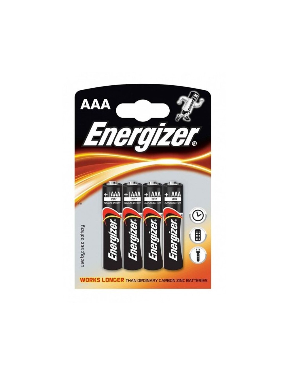 ENERGIZER ALKALINE POWER BATTERIA ALCALINA AAA LR03 BLISTER * 4