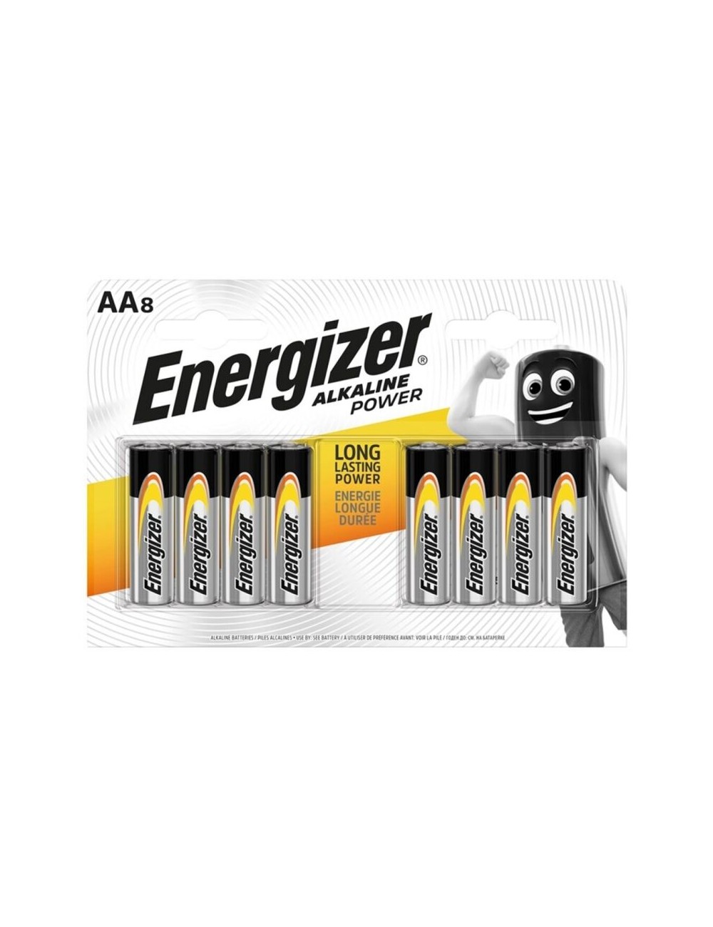 ENERGIZER POWER BATTERIA ALCALINA AA LR6 8 UNITÀ ENERGIZER POWER BATTERIA ALCALINA AA LR6 8 UNITÀ