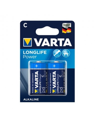 VARTA LONGLIFE POWER BATTERIA ALCALINA C LR14 2 UNITÀ