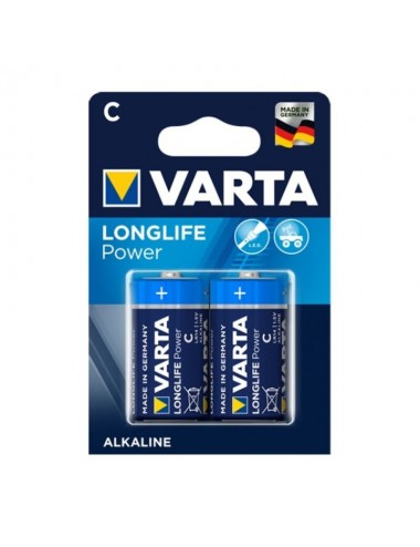 VARTA LONGLIFE POWER BATTERIA ALCALINA C LR14 2 UNITÀ