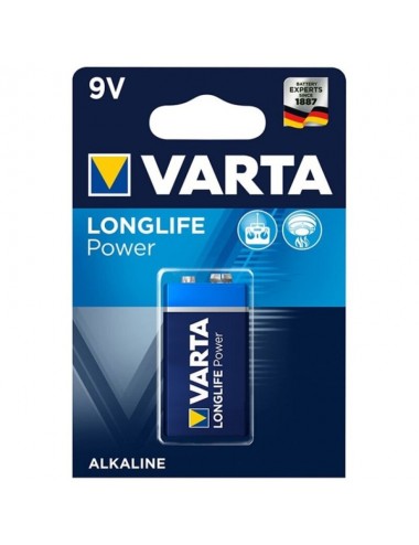VARTA LONGLIFE POWER BATTERIA ALCALINA 9V LR61 1 UNITÀ