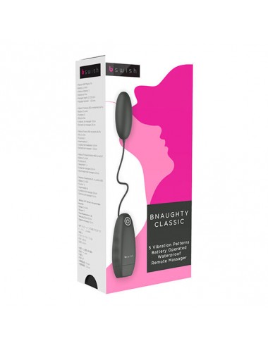 B SWISH BNAUGHTY CLASSIC BULLET VIBRANTE NERO