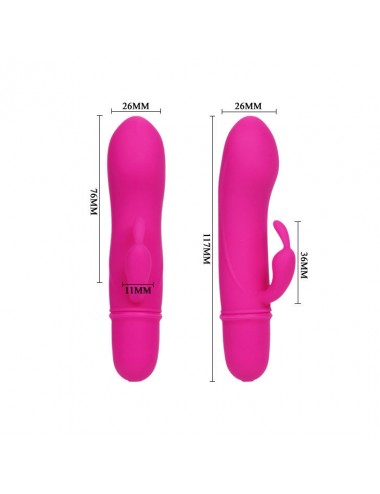 PRETTY LOVE FLIRTATION - VIBRADOR CON RABBIT CAESAR