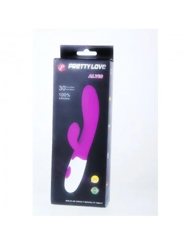 PRETTY LOVE FLIRTATION - VIBRADOR CON ESTIMULADOR CLITORIS ALVIS