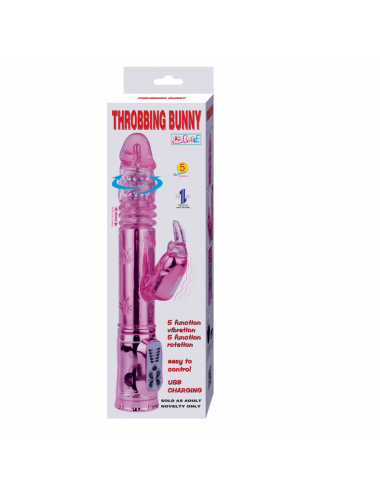 THROBBING BUNNY ROTADOR RAMPANTE ROSA