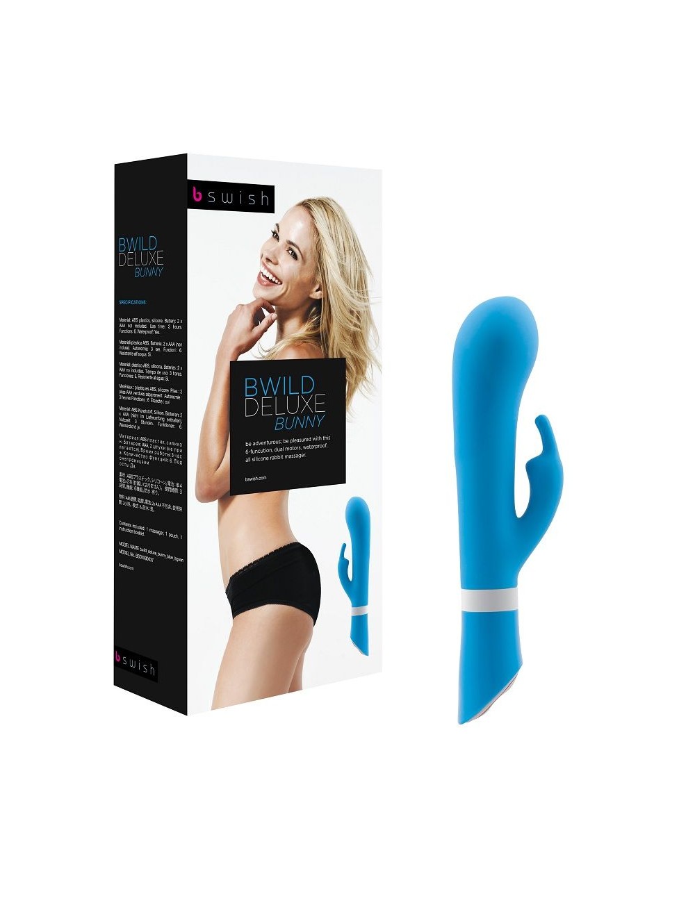 B SWISH - BWILD DELUXE BUNNY RABBIT VIBRATOR JADE B SWISH - BWILD DELUXE BUNNY RABBIT VIBRATOR JADE