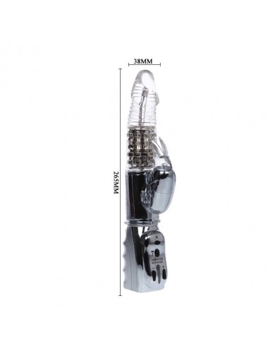 BAILE AMOUR MISSILE ROTADOR TRANSPARENTE 26.5CM