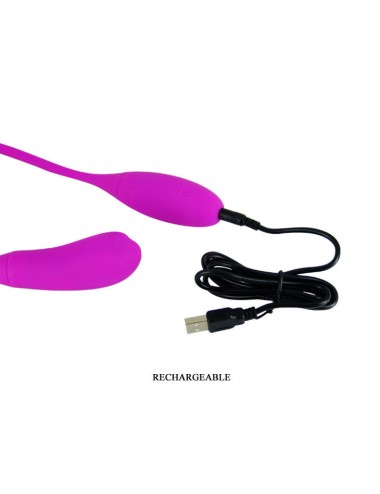 PRETTY LOVE SMART - VIBRATORE SNAKY VIBE 7V + 3 TICKLING
