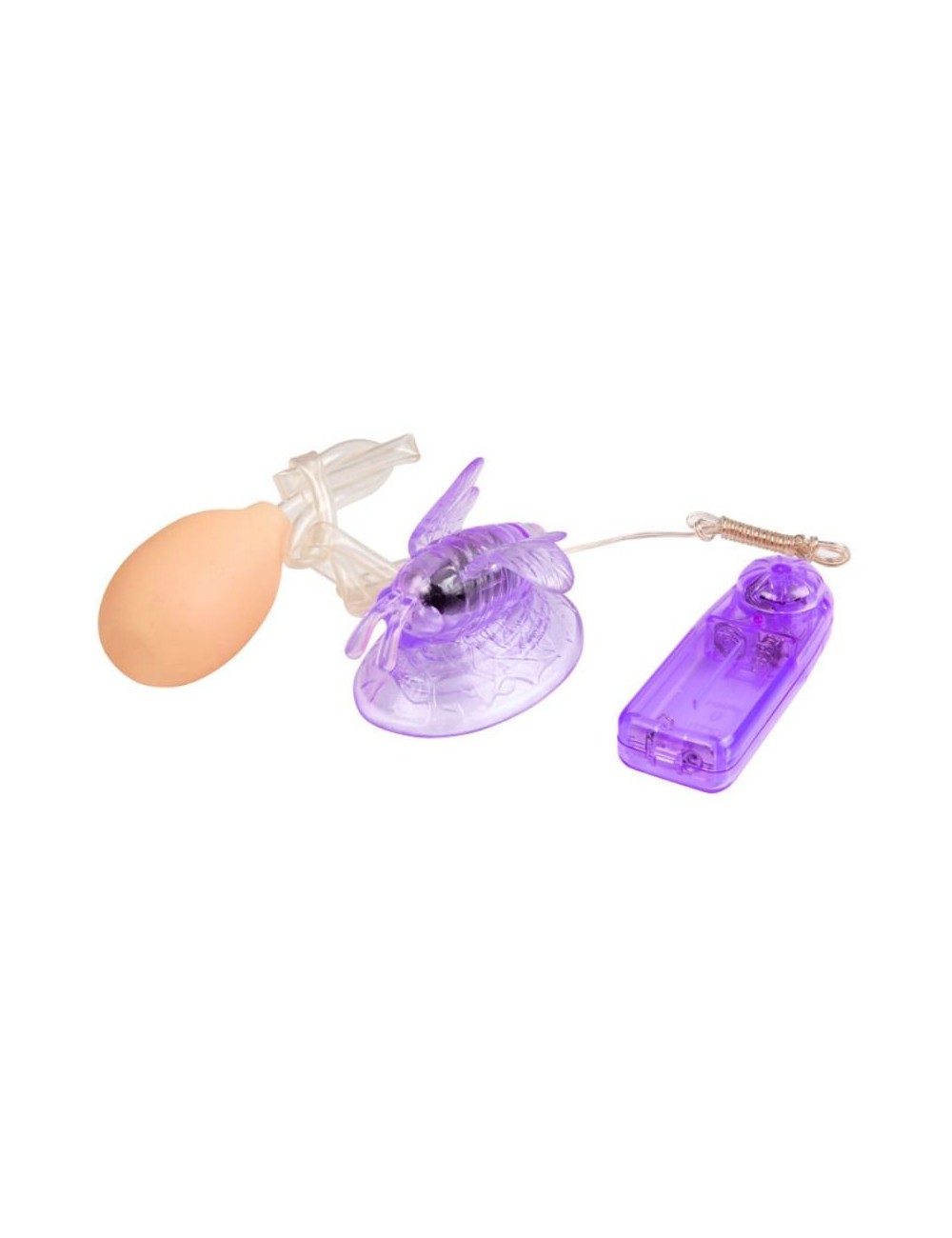 MARIPOSA VIBRADORA ESTIMULACION CLITORIS LILA MARIPOSA VIBRADORA ESTIMULACION CLITORIS LILA