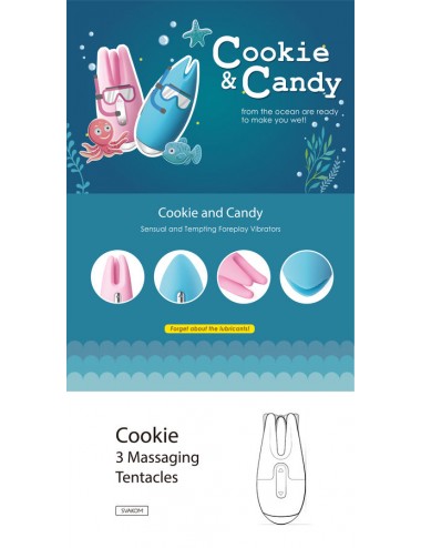 SVAKOM - STIMOLATORE PRELIMINARE SPECIALE CANDY BLU