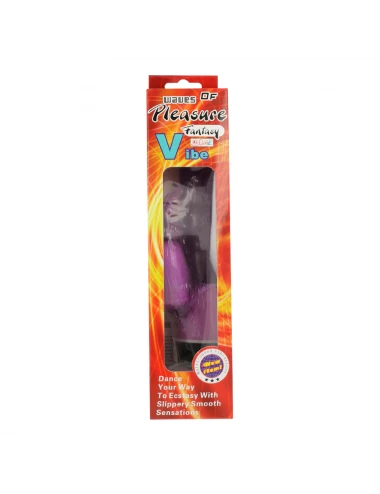 WAVES OF PLEASURE FANTASY VIBRADOR CON RABBIT LILA 23CM