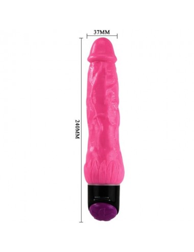 COLORFUL SEX VIBRADOR REALISTICO LILA 24 CM