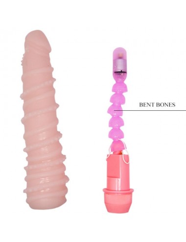 FLEXI VIBE SENSUAL VIBRADOR ESPIRAL 19.5 CM
