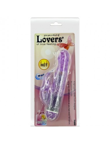 BAILE VIBRATORS  MULTIVELOCIDAD CON RABBIT LILA