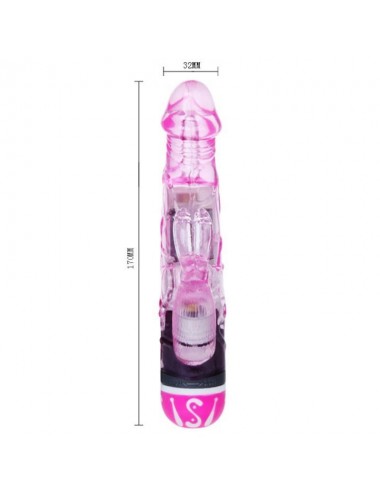 BAILE VIBRATORS  MULTIVELOCIDAD CON RABBIT LILA