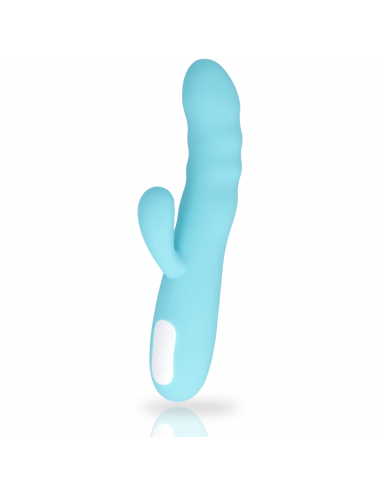 VIBRATORE ROTANTE MIA EIFFEL BLU TURCHESE