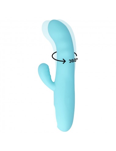 VIBRATORE ROTANTE MIA EIFFEL BLU TURCHESE