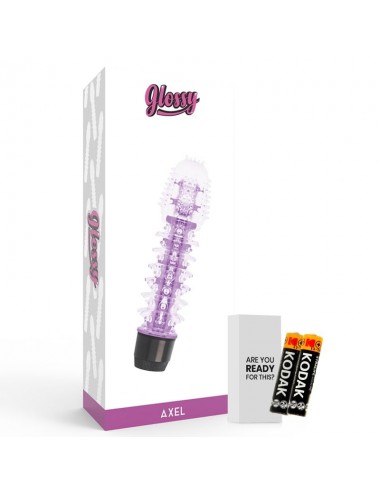 GLOSSY AXEL VIBRADOR LILA