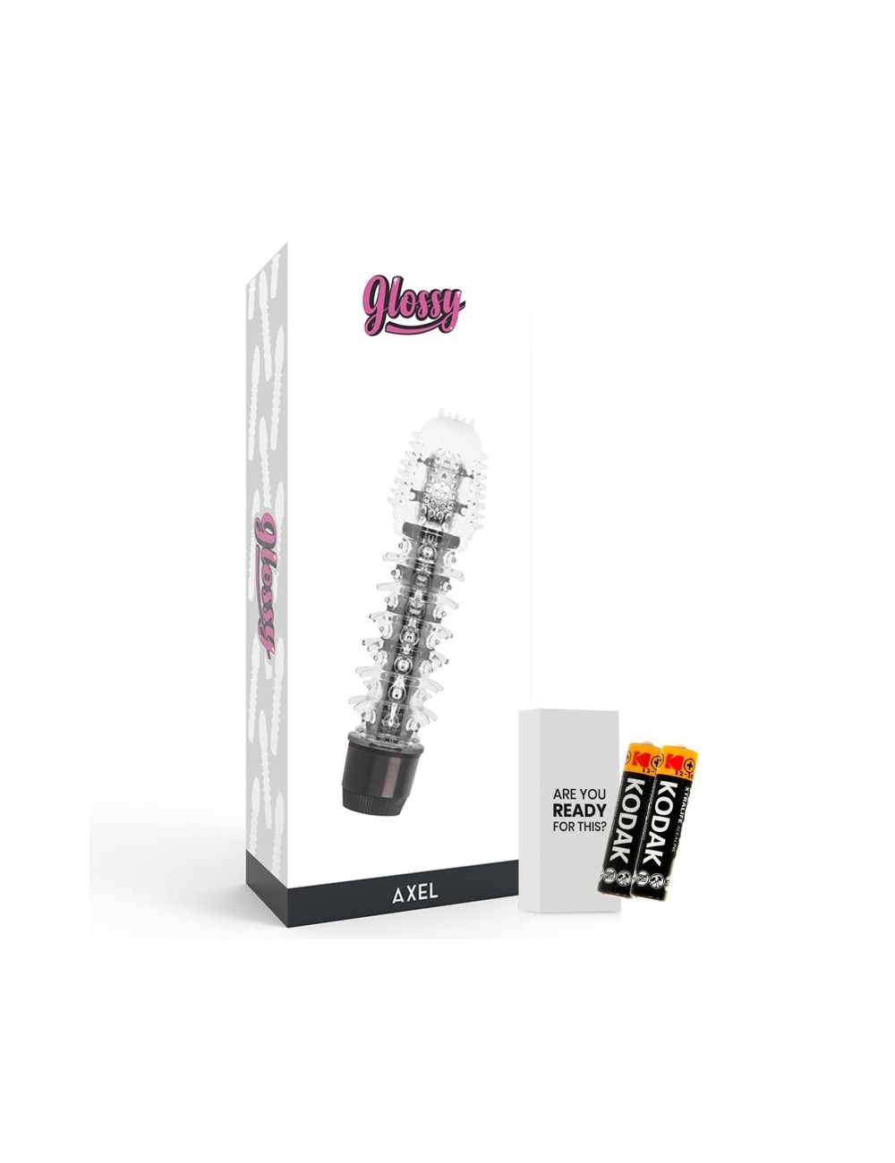 GLOSSY AXEL VIBRADOR NEGRO GLOSSY AXEL VIBRADOR NEGRO