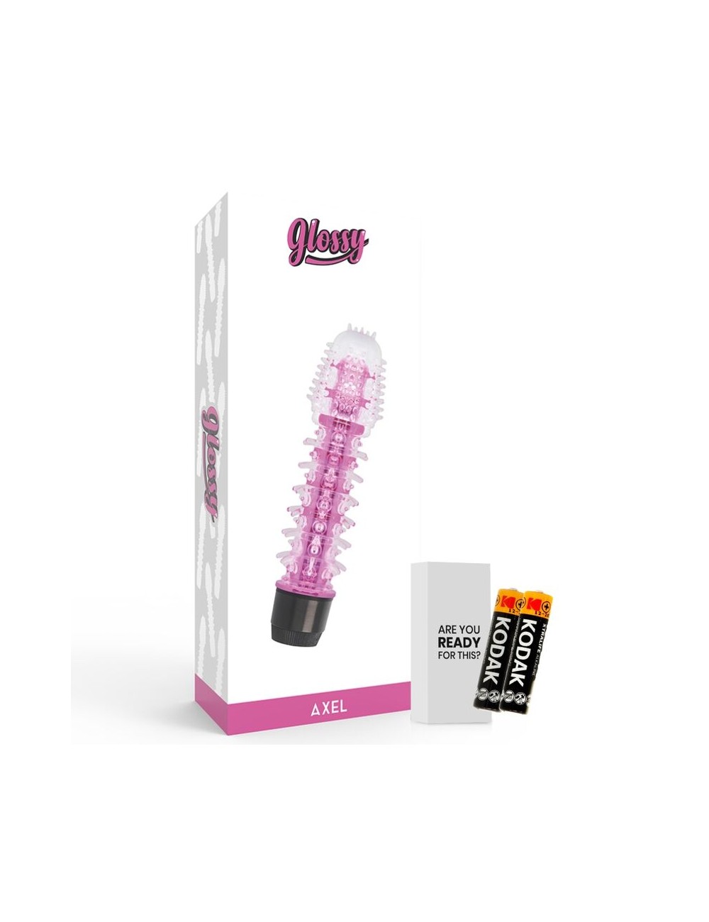 GLOSSY AXEL VIBRADOR ROSA GLOSSY AXEL VIBRADOR ROSA