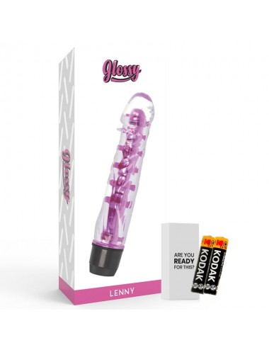 GLOSSY LENNY VIBRADOR ROSA