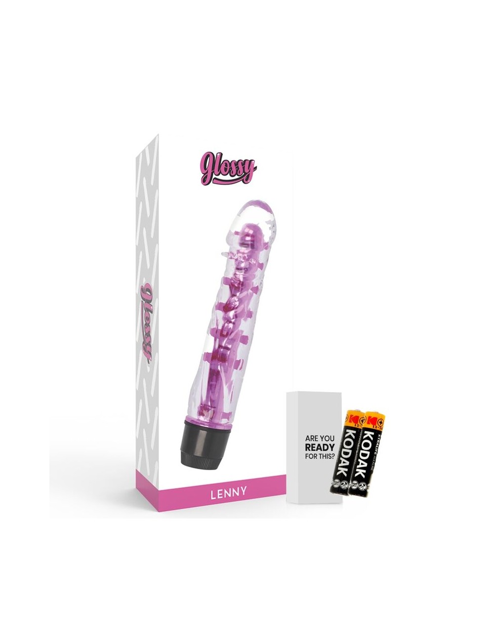 GLOSSY LENNY VIBRADOR ROSA