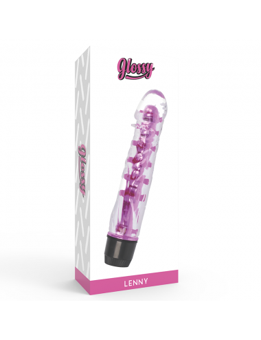 GLOSSY LENNY VIBRADOR ROSA