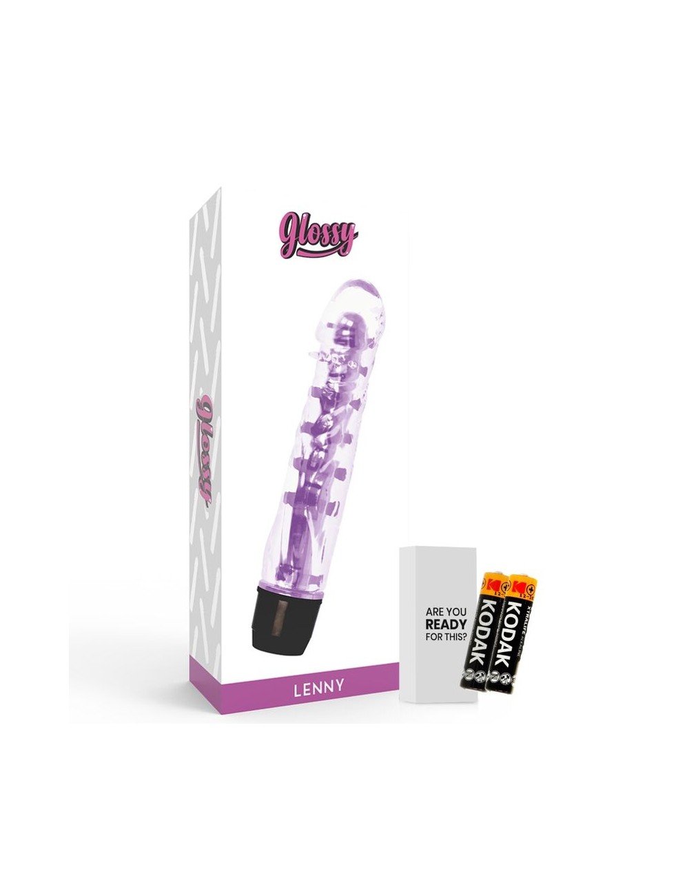 GLOSSY LENNY VIBRADOR LILA