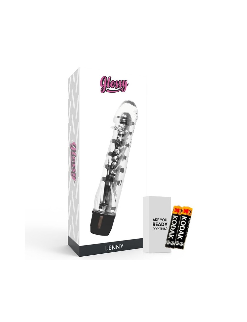 GLOSSY LENNY VIBRADOR NEGRO