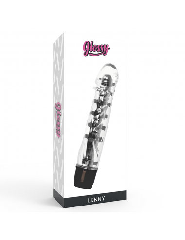GLOSSY LENNY VIBRADOR NEGRO