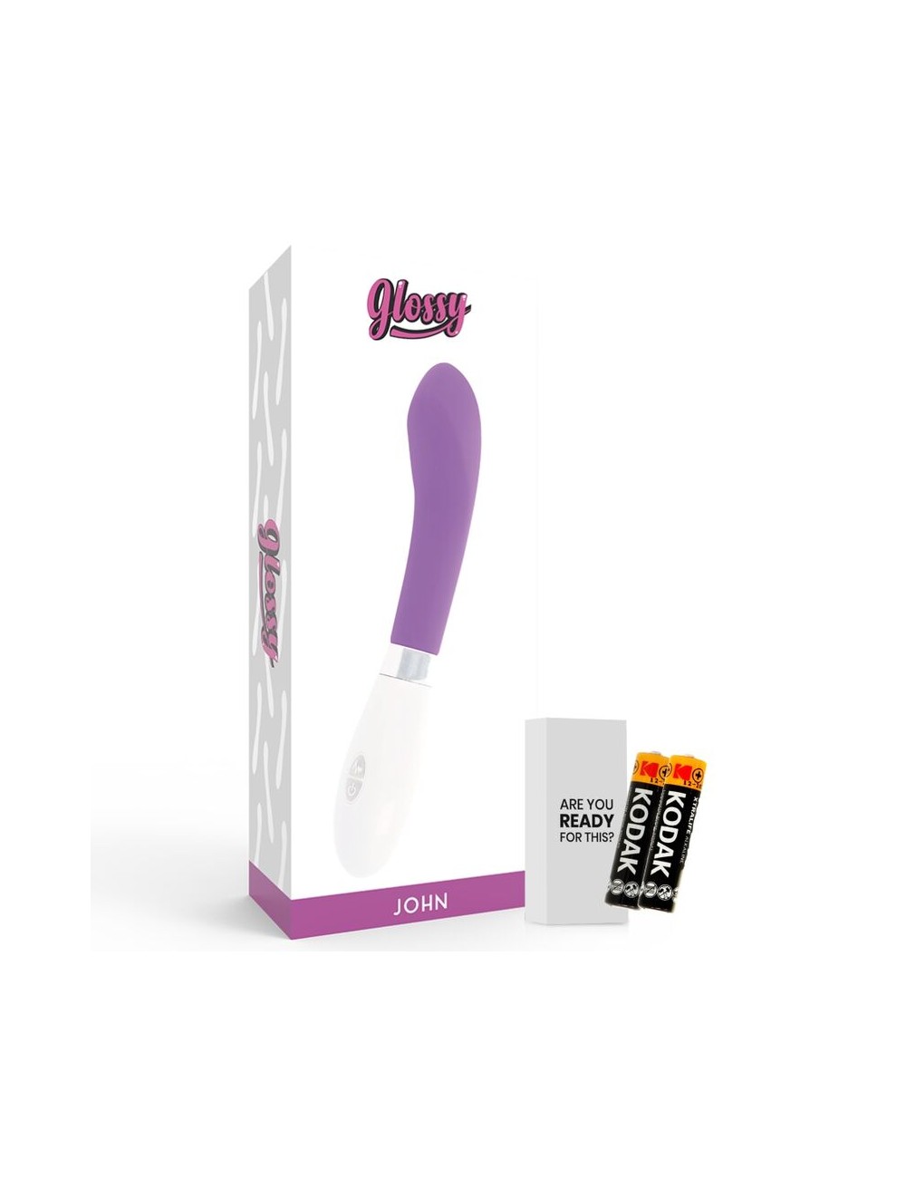 GLOSSY JOHN VIBRADOR LILA GLOSSY JOHN VIBRADOR LILA