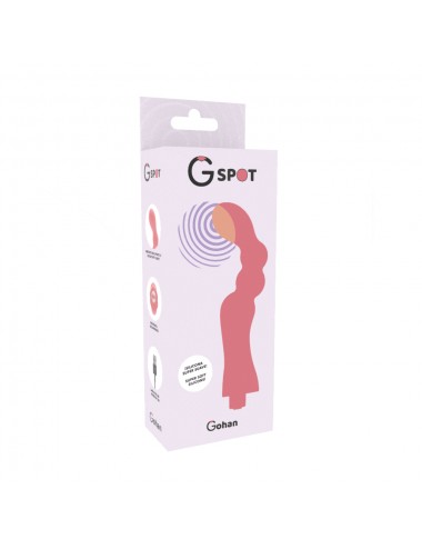 VIBRATORE G-SPOT GOHAN G-SPOT ROSSO CHIARO
