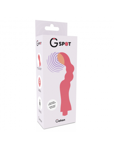 VIBRATORE G-SPOT GOHAN G-SPOT ROSSO CHIARO