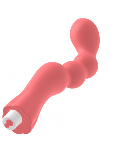 VIBRATORE G-SPOT GOHAN G-SPOT ROSSO CHIARO