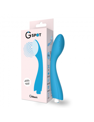 VIBRATORE G-SPOT GYLBERT BLU TURCHESE G-SPOT