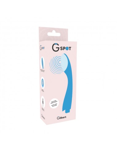 VIBRATORE G-SPOT GYLBERT BLU TURCHESE G-SPOT
